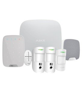 Kit de alarme Ajax profissional AJ-HUB2KIT4G-MP-PRO-W