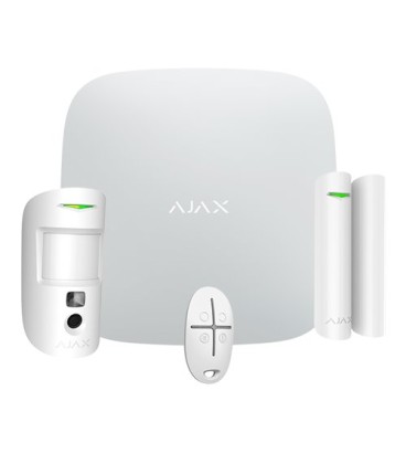 Kit de alarma Ajax profesional AJ-STARTERKIT-CAM-4G-W