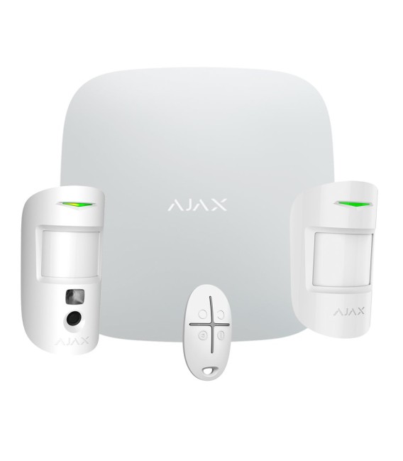 Kit de alarme profissional Ajax AJ-STARTERKIT-CAM-MP-W