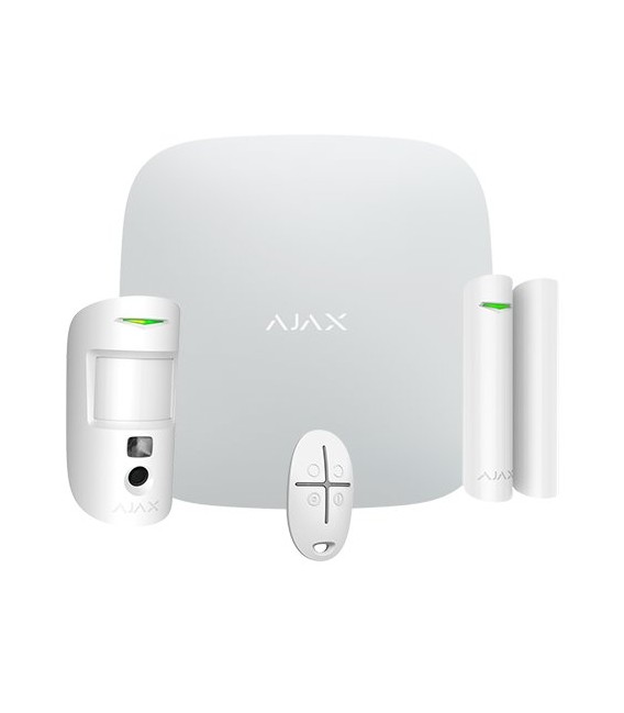 Kit de alarma Ajax profesional AJ-STARTERKITPLUS-CAM-W