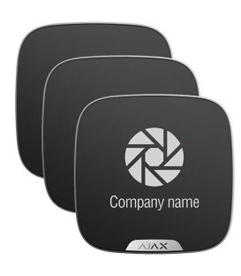 Pack de 10 caches personnalisables pour sirène extérieure Ajax 10XAJ-BRANDPLATES-B