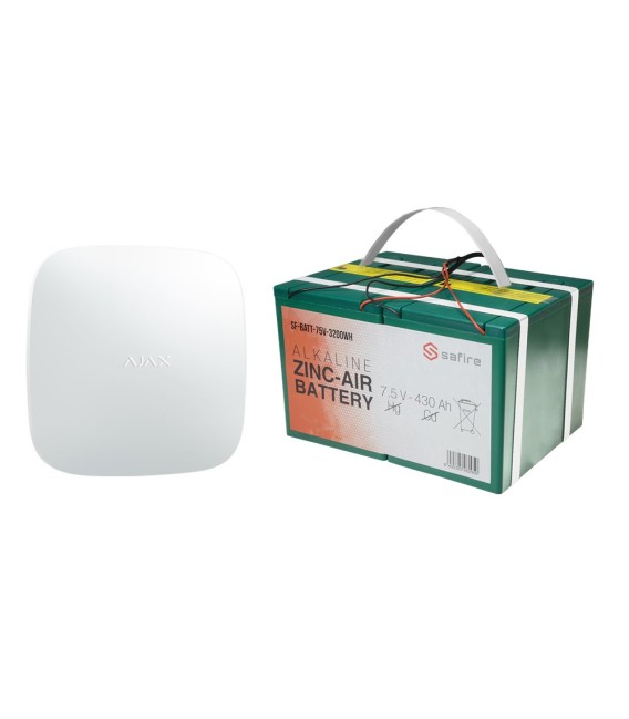 Kit de alarme autônomo Ajax AJ-BATTERYKIT-12M