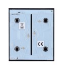 Touch panel for Ajax light switch AJ-CENTERBUTTON-1G2W-B