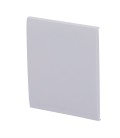 Panel táctil para interruptor de luz simple Ajax AJ-CENTERBUTTON-1G2W-FOG
