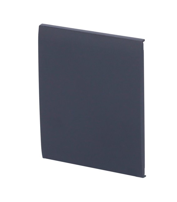 Panneau tactile pour interrupteur d'éclairage simple Ajax AJ-CENTERBUTTON-1G2W-GRA