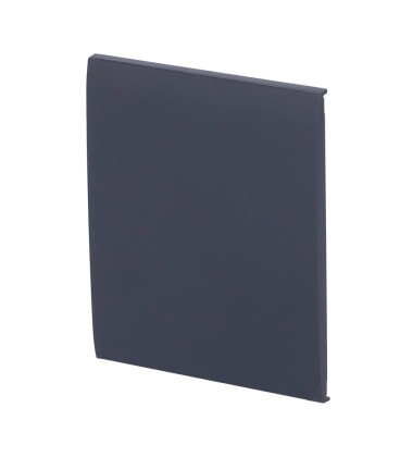 Panel táctil para interruptor de luz simple Ajax AJ-CENTERBUTTON-1G2W-GRA