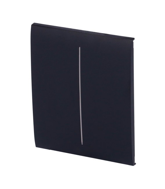 Ajax Double interrupteur d'éclairage panneau tactile AJ-CENTERBUTTON-2G-B