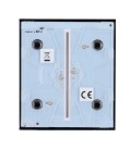 Ajax Double interrupteur d'éclairage panneau tactile AJ-CENTERBUTTON-2G-B