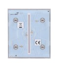 Ajax Double interrupteur d'éclairage panneau tactile AJ-CENTERBUTTON-2G-FOG