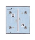 Ajax Double interrupteur d'éclairage panneau tactile AJ-CENTERBUTTON-2G-GRE