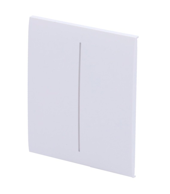 Ajax Double interrupteur d'éclairage panneau tactile AJ-CENTERBUTTON-2G-W