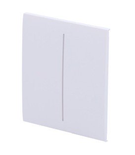 Ajax Double Light Switch Touch Panel AJ-CENTERBUTTON-2G-W