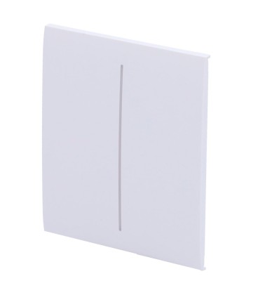 Ajax Double interrupteur d'éclairage panneau tactile AJ-CENTERBUTTON-2G-W