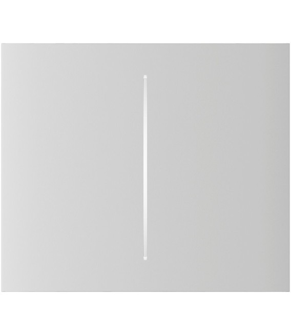 Panneau tactile pour double interrupteur vertical Ajax AJ-CENTERBUTTON-2G-W-VERT