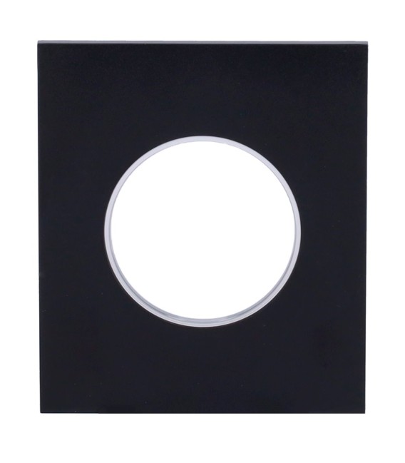 Cache central pour prise intelligente type F Ajax AJ-CENTERCOVER-SMART-B