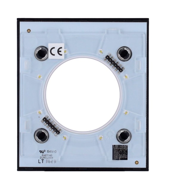 Cache central pour prise intelligente type F Ajax AJ-CENTERCOVER-SMART-B