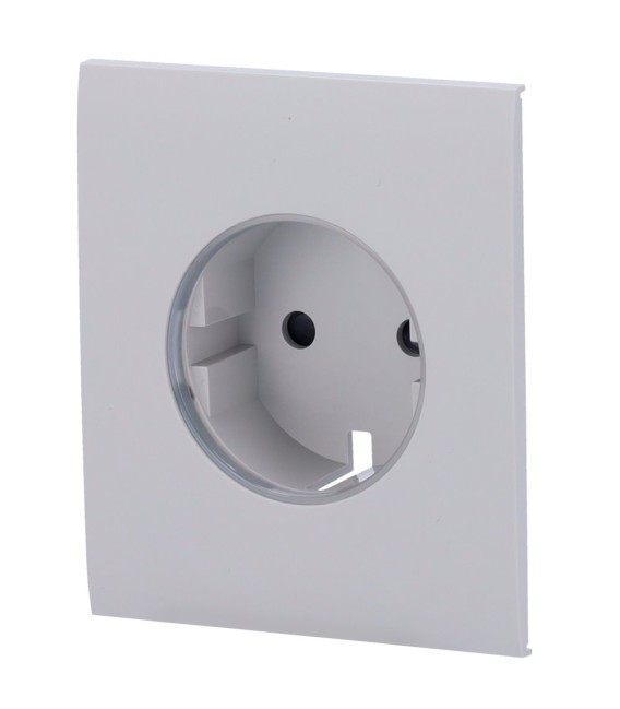 Cache central pour prise intelligente type F Ajax AJ-CENTERCOVER-SMART-FOG