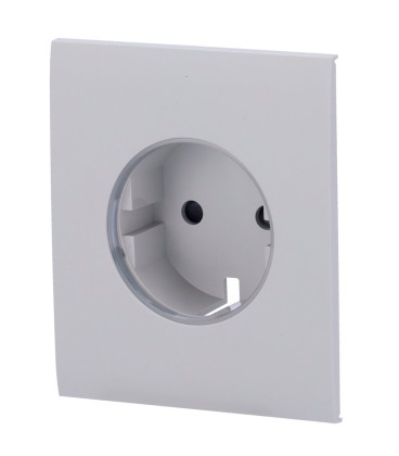 Cache central pour prise intelligente type F Ajax AJ-CENTERCOVER-SMART-FOG