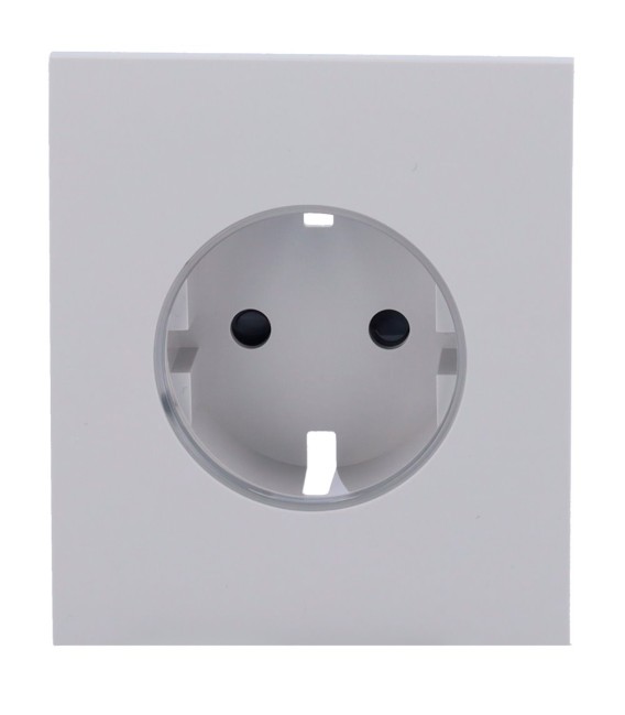 Cache central pour prise intelligente type F Ajax AJ-CENTERCOVER-SMART-FOG