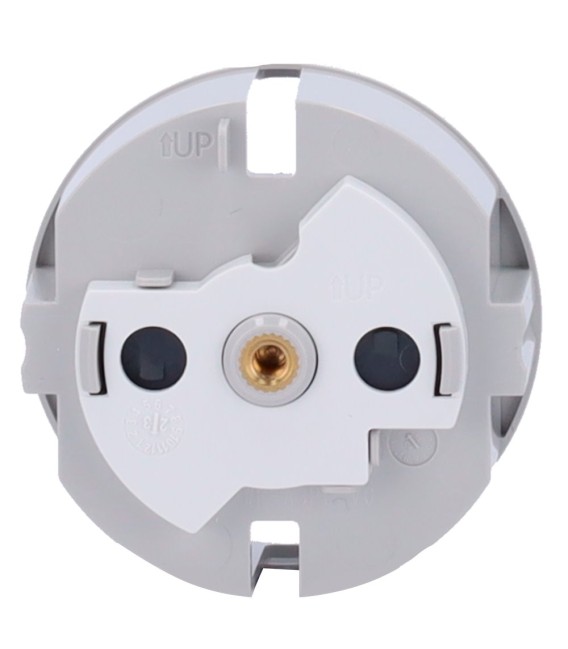 Cache central pour prise intelligente type F Ajax AJ-CENTERCOVER-SMART-FOG