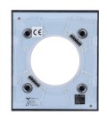 Tapa central para enchufe inteligente tipo F Ajax AJ-CENTERCOVER-SMART-GRA