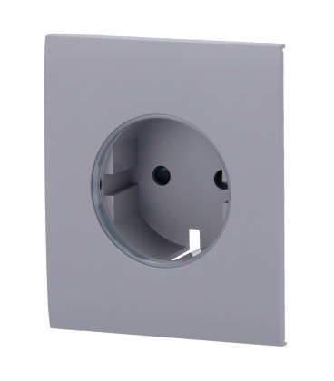 Tampa central para smart plug tipo F Ajax AJ-CENTERCOVER-SMART-GRE