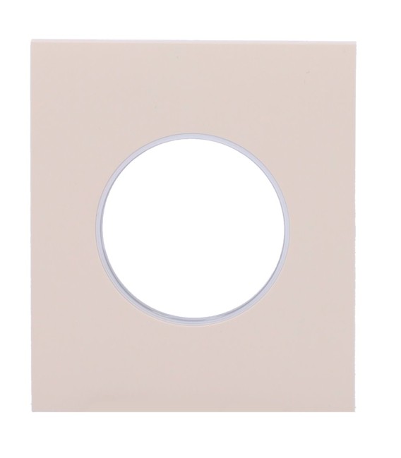 Cache central pour prise intelligente type F Ajax AJ-CENTERCOVER-SMART-IVO