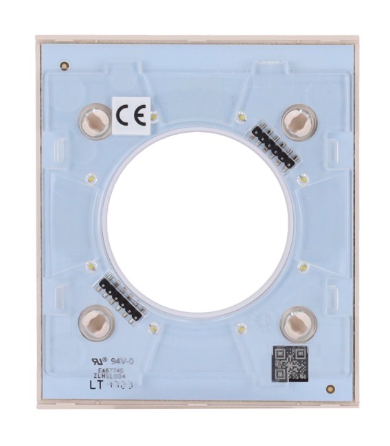 Cache central pour prise intelligente type F Ajax AJ-CENTERCOVER-SMART-IVO