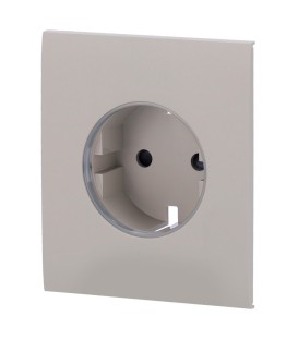 Tampa central para smart plug tipo F Ajax AJ-CENTERCOVER-SMART-OLI