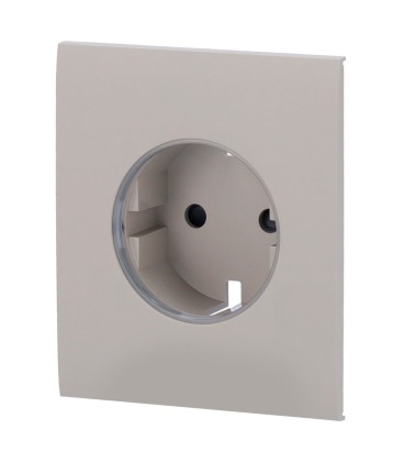 Tapa central para enchufe inteligente tipo F Ajax AJ-CENTERCOVER-SMART-OLI