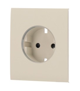 Tampa central para plugue inteligente tipo F Ajax AJ-CENTERCOVER-SMART-OYS