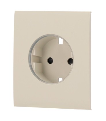 Cache central pour prise intelligente type F Ajax AJ-CENTERCOVER-SMART-OYS