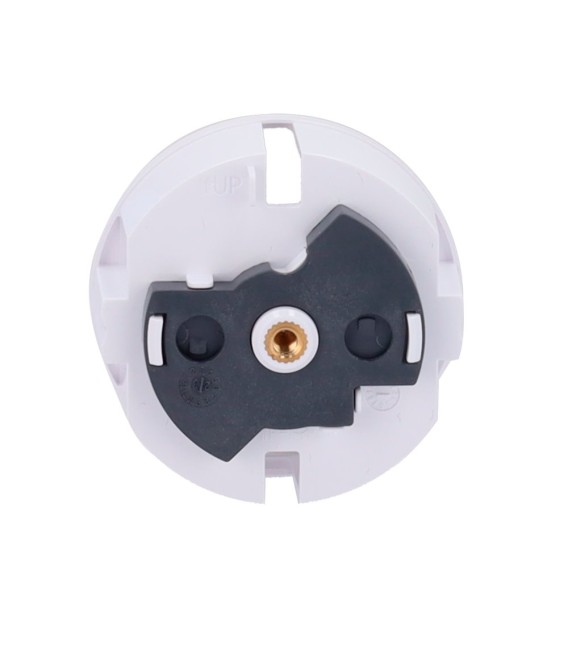 Cache central pour prise intelligente type F Ajax AJ-CENTERCOVER-SMART-W