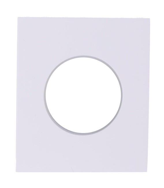 Cache central pour prise intelligente type F Ajax AJ-CENTERCOVER-SMART-W