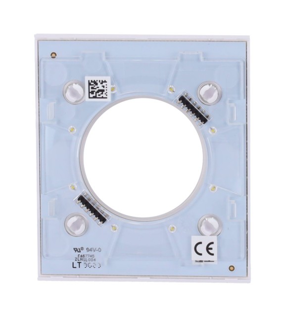 Cache central pour prise intelligente type F Ajax AJ-CENTERCOVER-SMART-W