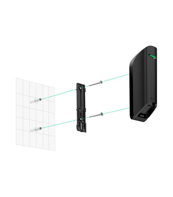 Detector PIR tipo cortina Ajax AJ-CURTAINPROTECT-B