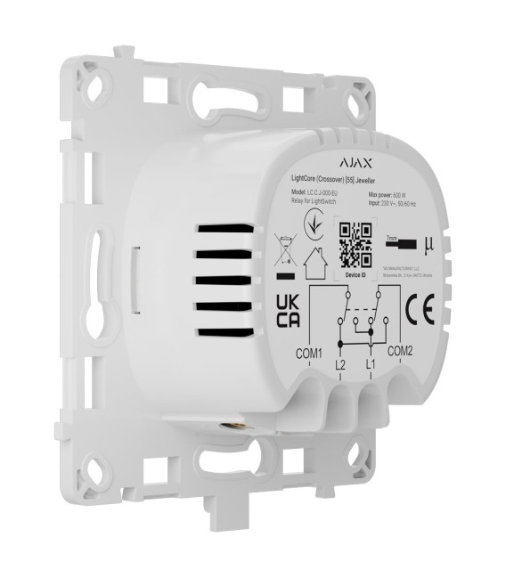 Relé para interruptor de médios Ajax AJ-LIGHTCORE-CROSS