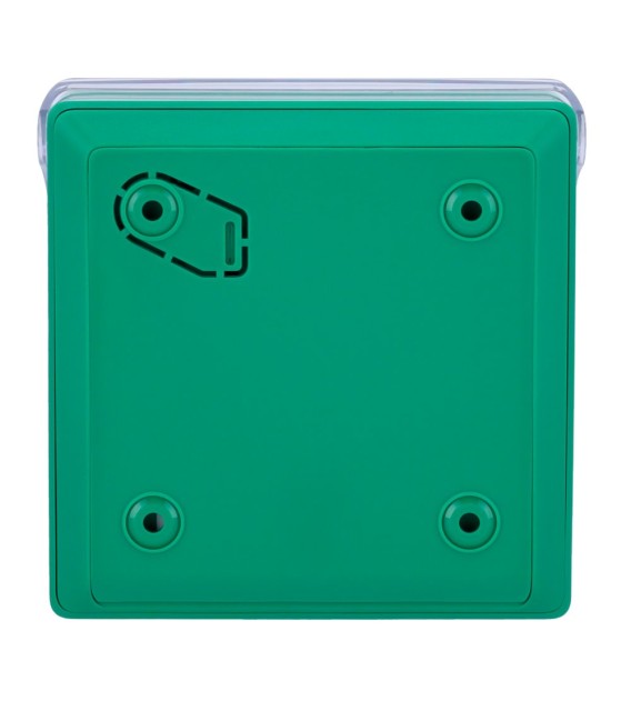 Bouton manuel d'alarme incendie vert Ajax AJ-MANUALCALLPOINT-GREEN