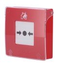 Bouton manuel d'alarme incendie Ajax rouge AJ-MANUALCALLPOINT-RED
