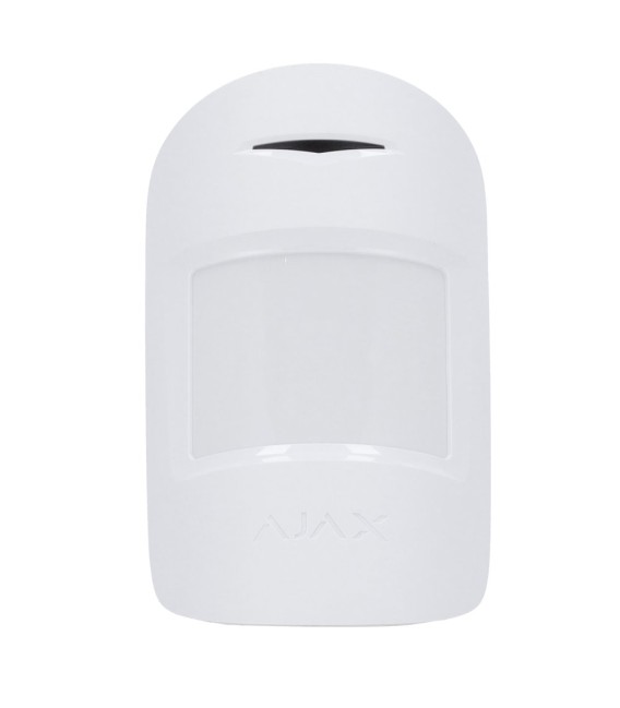 Détecteur PIR double technologie Ajax AJ-MOTIONPROTECTPLUS-S-W