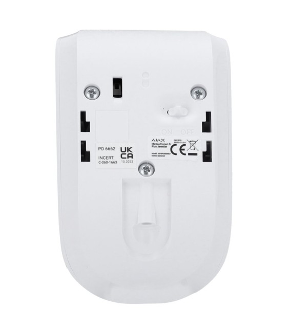 Détecteur PIR double technologie Ajax AJ-MOTIONPROTECTPLUS-S-W