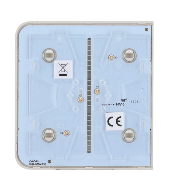 Touch panel for an Ajax light switch AJ-SIDEBUTTON-1G2W-OYS