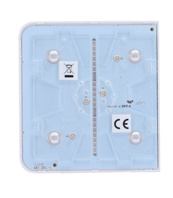 Painel de toque para um interruptor de luz Ajax AJ-SIDEBUTTON-1G2W-W