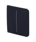 Touch panel for a double Ajax light switch AJ-SIDEBUTTON-2G-B