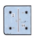 Painel de toque para interruptor de luz duplo Ajax AJ-SIDEBUTTON-2G-B