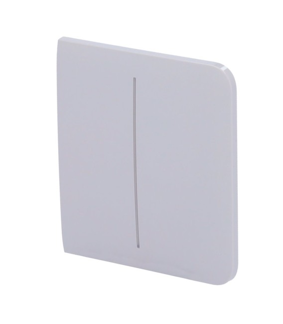 Panel táctil para interruptor de luz doble Ajax AJ-SIDEBUTTON-2G-FOG