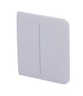 Panel táctil para interruptor de luz doble Ajax AJ-SIDEBUTTON-2G-FOG