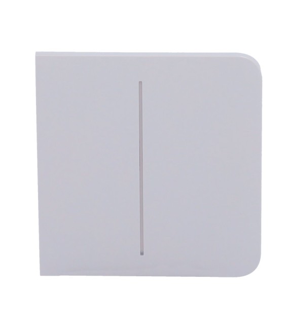 Painel de toque com interruptor de luz duplo Ajax AJ-SIDEBUTTON-2G-FOG