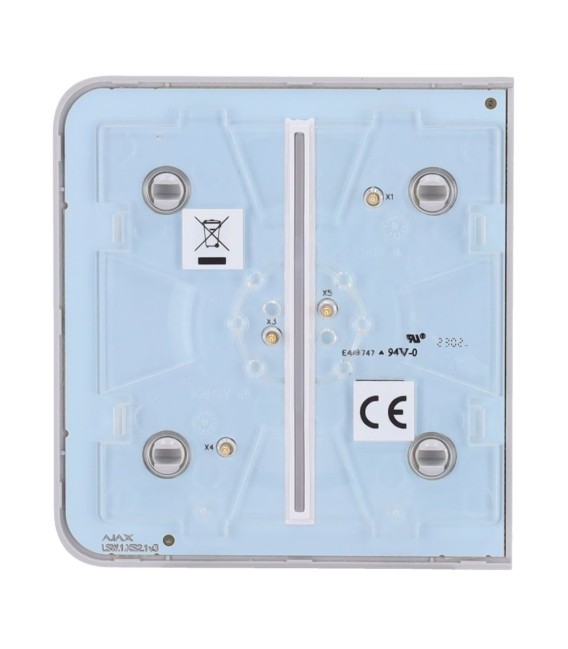 Ajax Double interrupteur d'éclairage panneau tactile AJ-SIDEBUTTON-2G-FOG