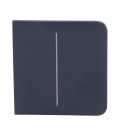 Ajax Double interrupteur d'éclairage panneau tactile AJ-SIDEBUTTON-2G-GRA